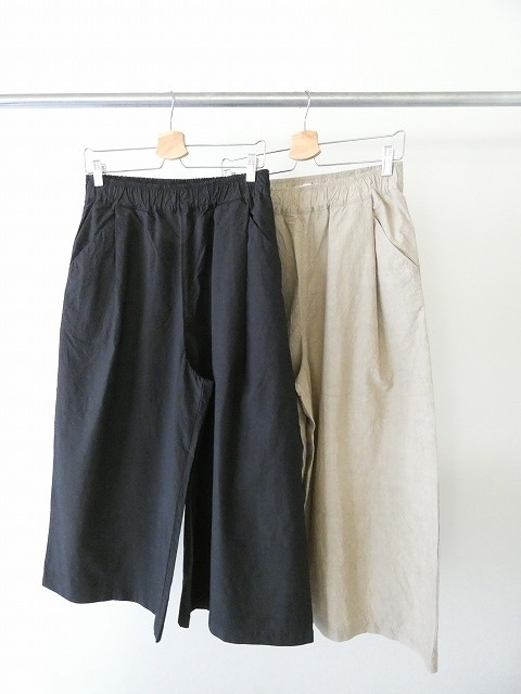 Hands of creation(ハンズオブクリエイション) コットンリネンタイプライターfanageシンプルキュロットスカートの商品画像10