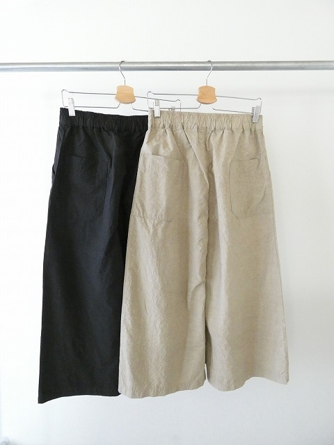 Hands of creation(ハンズオブクリエイション) コットンリネンタイプライターfanageシンプルキュロットスカートの商品画像11