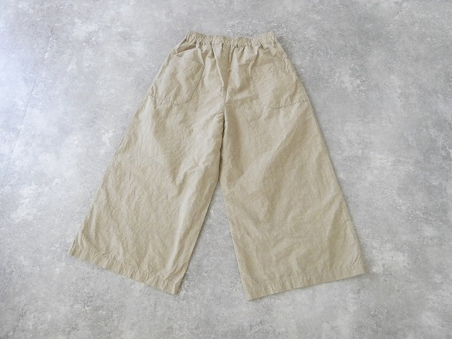 Hands of creation(ハンズオブクリエイション) コットンリネンタイプライターfanageシンプルキュロットスカートの商品画像43