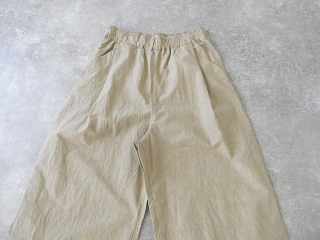 Hands of creation(ハンズオブクリエイション) コットンリネンタイプライターfanageシンプルキュロットスカートの商品画像44