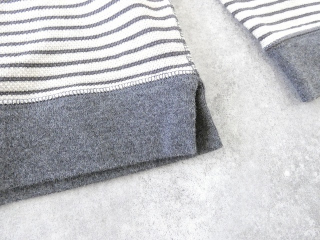 Hands of creation(ハンズオブクリエイション) スウェーデンカノコボーダーオフショルロングスリーブプルオーバーの商品画像32