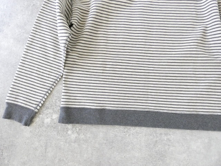 Hands of creation(ハンズオブクリエイション) スウェーデンカノコボーダーオフショルロングスリーブプルオーバーの商品画像35