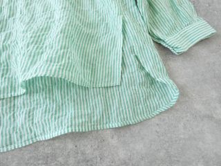 D.M.G.(ディーエムジー) シャーリングストライプBIGポケットワイドシャツの商品画像24