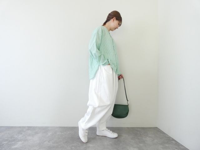 D.M.G.(ディーエムジー) シャーリングストライプBIGポケットワイドシャツの商品画像6