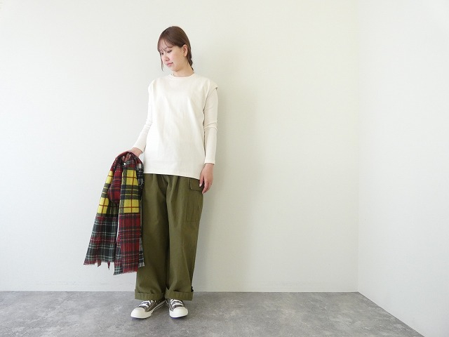 ichi(イチ) ライトヘビー天竺スリーブレスTシャツの商品画像2