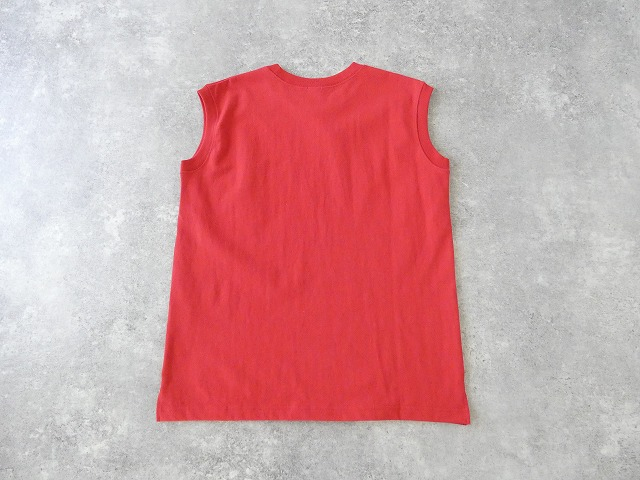 ichi(イチ) ライトヘビー天竺スリーブレスTシャツの商品画像43