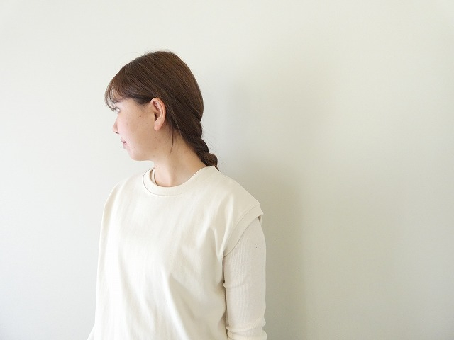ichi(イチ) ライトヘビー天竺スリーブレスTシャツの商品画像5