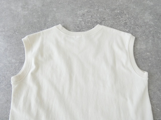 ichi(イチ) ライトヘビー天竺スリーブレスTシャツの商品画像61