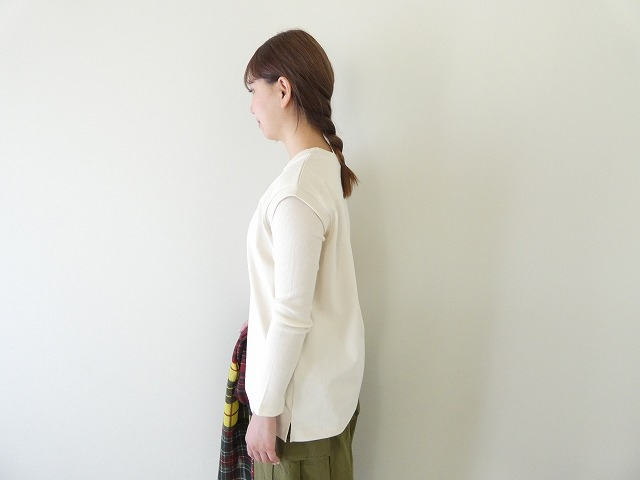 ichi(イチ) ライトヘビー天竺スリーブレスTシャツの商品画像9