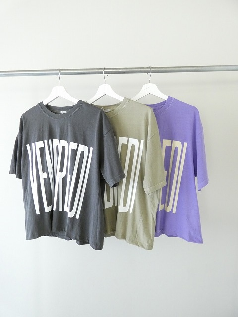 ichi(イチ) ピグメントTシャツ VENDREDIの商品画像12