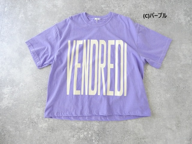 ichi(イチ) ピグメントTシャツ VENDREDIの商品画像28