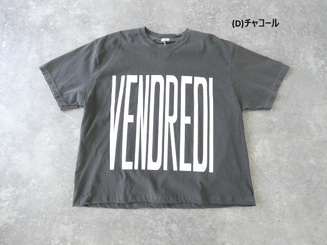 ichi(イチ) ピグメントTシャツ VENDREDIの商品画像56