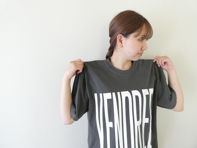 ichi(イチ) ピグメントTシャツ VENDREDIの商品画像7