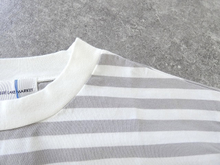 BLUE LAKE MARKET(ブルーレイクマーケット) アメリカンドライ天竺ボーダーサイドスリットプルオーバーの商品画像33