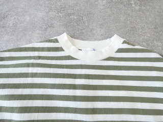 BLUE LAKE MARKET(ブルーレイクマーケット) アメリカンドライ天竺ボーダーサイドスリットプルオーバーの商品画像44