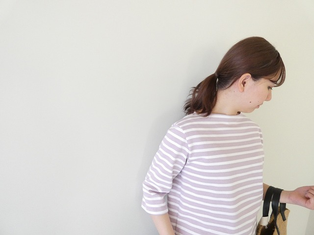 ORCIVAL(オーシバル) ショート丈ボートネックショートスリーブプルオーバーの商品画像5