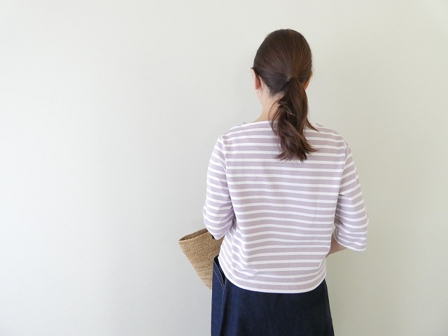 ORCIVAL(オーシバル) ショート丈ボートネックショートスリーブプルオーバーの商品画像9