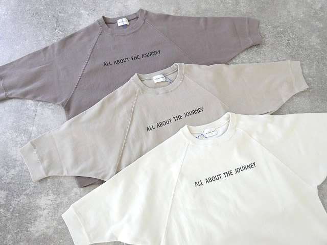 BLUE LAKE MARKET(ブルーレイクマーケット) ハニカムメッシュ ラグランスリーブプリントプルオーバーの商品画像11