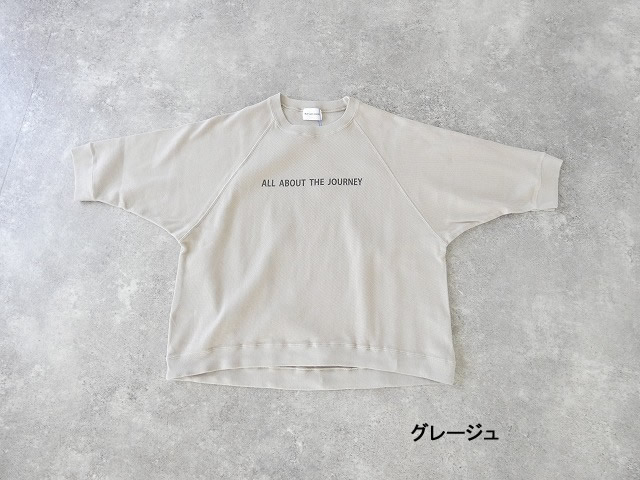 BLUE LAKE MARKET(ブルーレイクマーケット) ハニカムメッシュ ラグランスリーブプリントプルオーバーの商品画像28