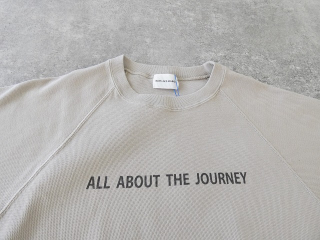 BLUE LAKE MARKET(ブルーレイクマーケット) ハニカムメッシュ ラグランスリーブプリントプルオーバーの商品画像30