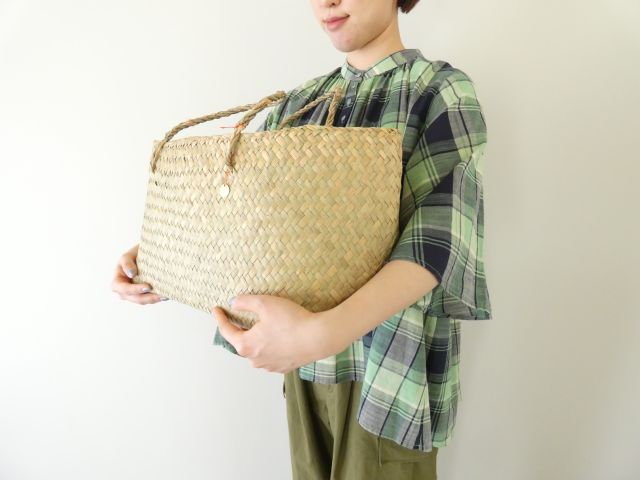 hint hint(ヒントヒント) SEA GRASS BAG　Lサイズの商品画像1