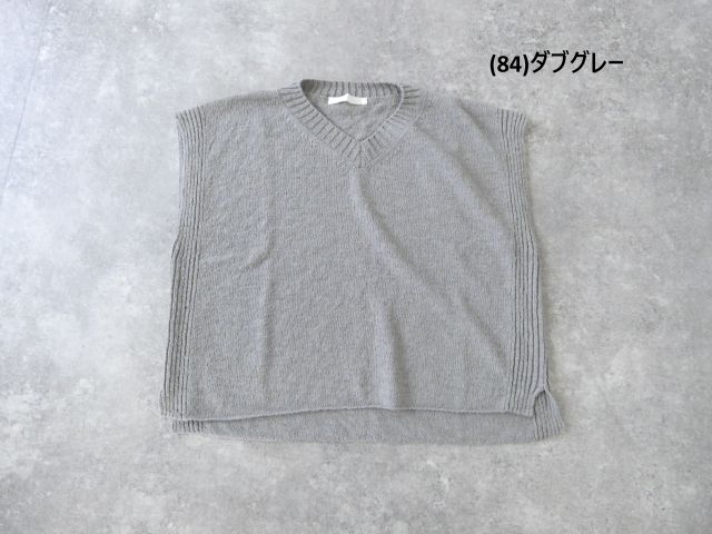 evam eva(エヴァムエヴァ) cotton linen vestの商品画像28