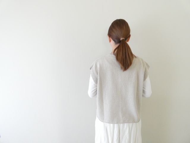 evam eva(エヴァムエヴァ) cotton linen vestの商品画像9