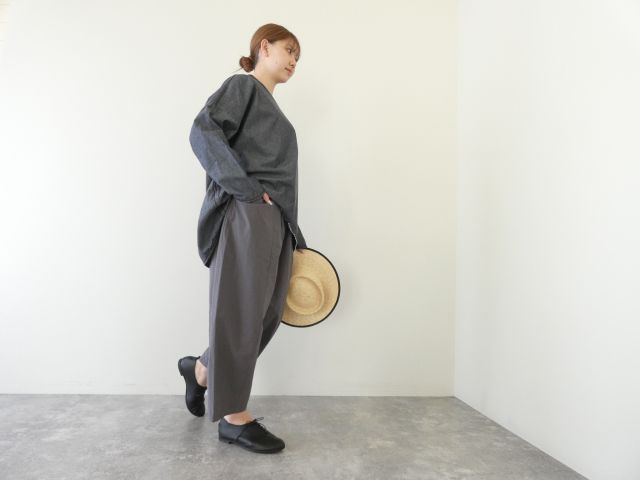 evam eva(エヴァムエヴァ) cotton cropped pantsの商品画像2