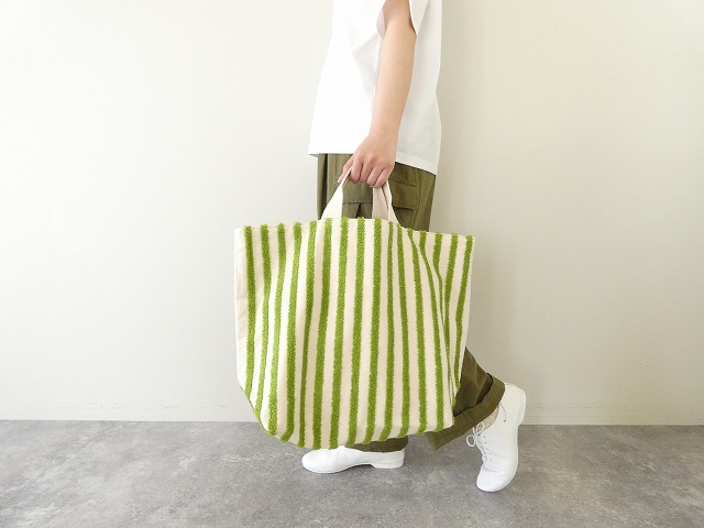 beej(ビージ) Loop Stripe box Tote bagの商品画像1