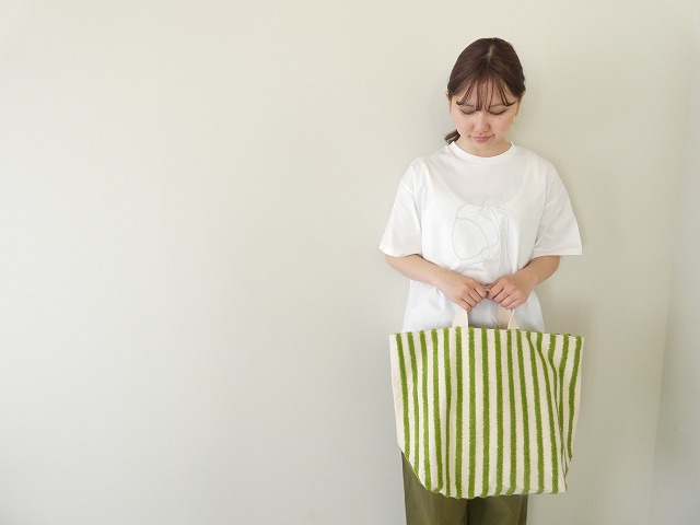 beej(ビージ) Loop Stripe box Tote bagの商品画像2