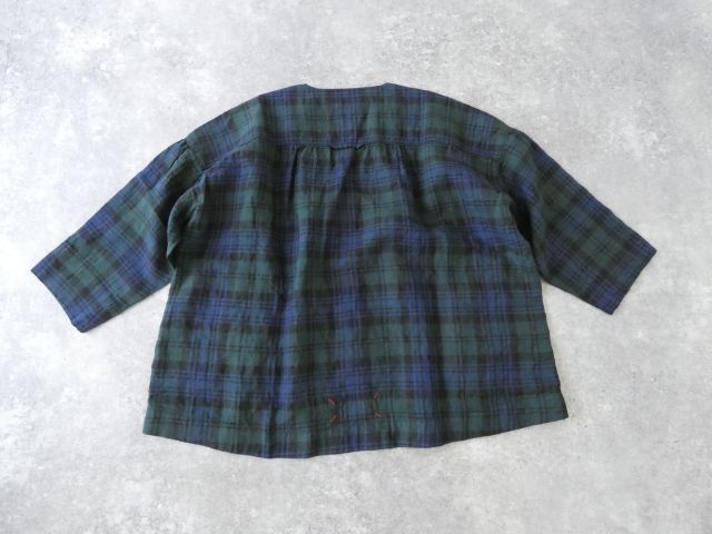 快晴堂(かいせいどう) タータンチェック/エバーグリーンふわりカーディガンの商品画像29