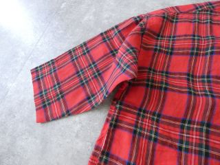 快晴堂(かいせいどう) タータンチェック/エバーグリーンふわりカーディガンの商品画像60