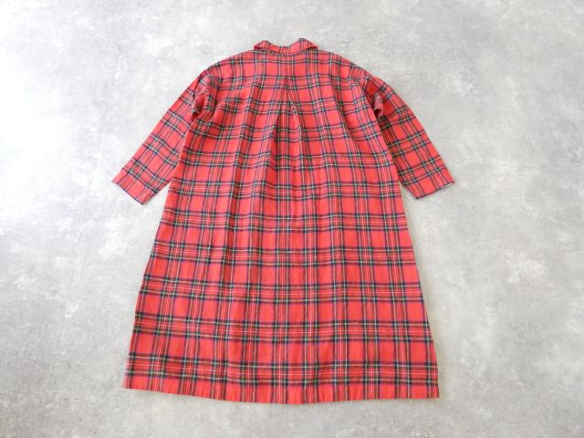 快晴堂(かいせいどう) タータンチェック/エバーグリーンWideコート・ワンピースの商品画像43