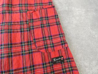 快晴堂(かいせいどう) タータンチェック/エバーグリーン5ポケットワンピースの商品画像32