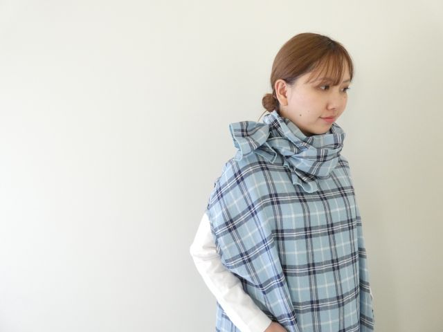 快晴堂(かいせいどう) タータンチェック/エバーグリーン5ポケットワンピースの商品画像4