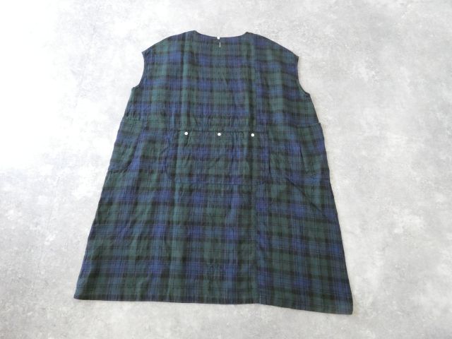 快晴堂(かいせいどう) タータンチェック/エバーグリーン5ポケットワンピースの商品画像43