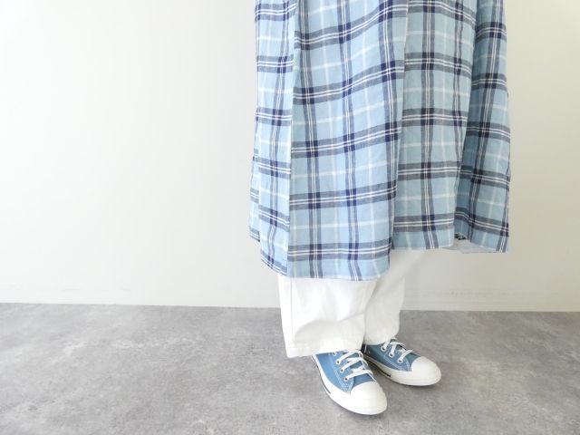 快晴堂(かいせいどう) タータンチェック/エバーグリーン5ポケットワンピースの商品画像9