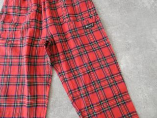 快晴堂(かいせいどう) タータンチェック/エバーグリーン斜めポケットパンツの商品画像32