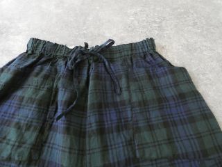 快晴堂(かいせいどう) タータンチェック/エバーグリーン斜めポケットパンツの商品画像44