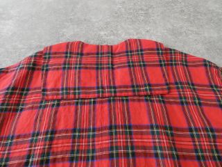 快晴堂(かいせいどう) タータンチェック/エバーグリーンセーラーズシャツの商品画像47
