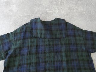 快晴堂(かいせいどう) タータンチェック/エバーグリーンセーラーズシャツの商品画像61