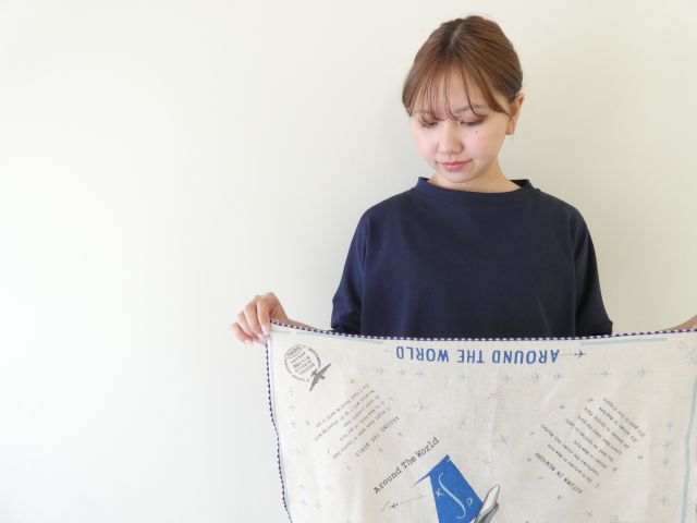 快晴堂(かいせいどう) バンダナ・Around the world柄の商品画像7