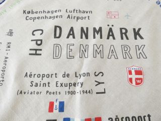 快晴堂(かいせいどう) バンダナ・国際空港のスリーレターコード柄の商品画像21