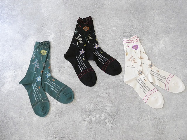 ANTIPAST(アンティパスト) BOTANICAL ⅩⅦ SOCKS　ボタニカルⅩⅦソックスの商品画像2