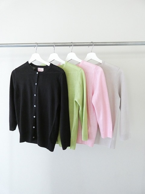 mao made(マオメイド) リネンUVカットいつものクルーネックカーディガンの商品画像10