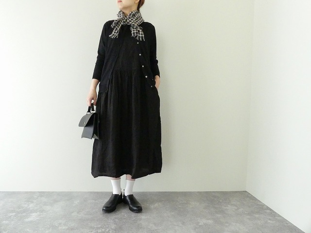 mao made(マオメイド) リネンUVカットいつものクルーネックカーディガンの商品画像2