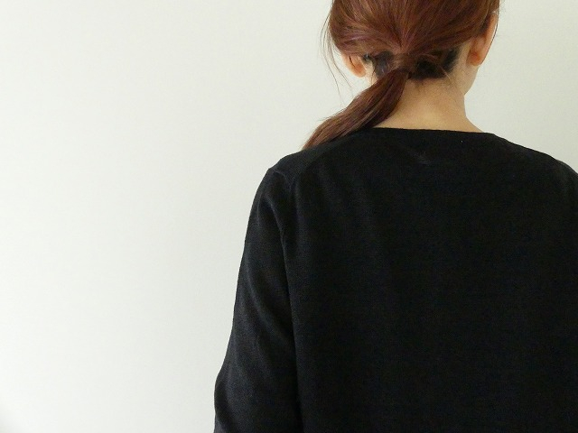 mao made(マオメイド) リネンUVカットいつものクルーネックカーディガンの商品画像6