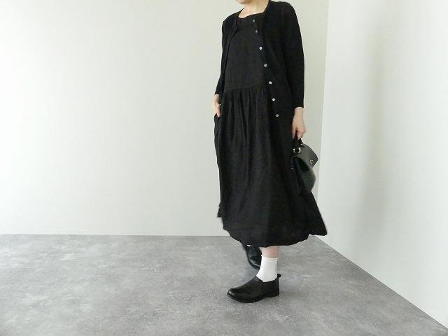 mao made(マオメイド) リネンUVカットいつものクルーネックカーディガンの商品画像7