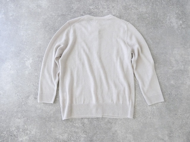 mao made(マオメイド) リネンUVカットいつものクルーネックカーディガンの商品画像71