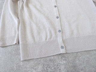 mao made(マオメイド) リネンUVカットいつものクルーネックカーディガンの商品画像74